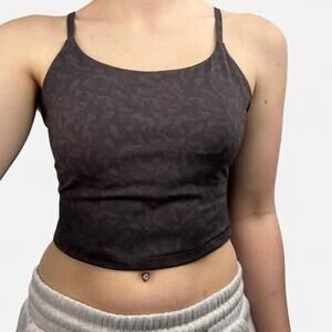Lululemon dupe camo sports bra tank